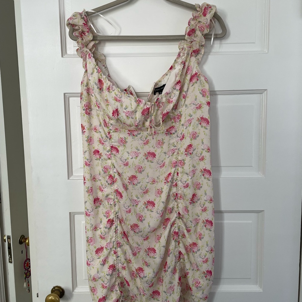 Floral mini dress